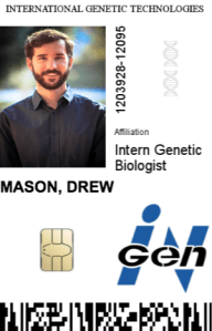 InGen ID badge
